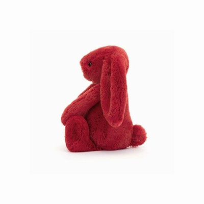 Jellycat Bashful Cranberry Bunnies UK | 90618FZOR